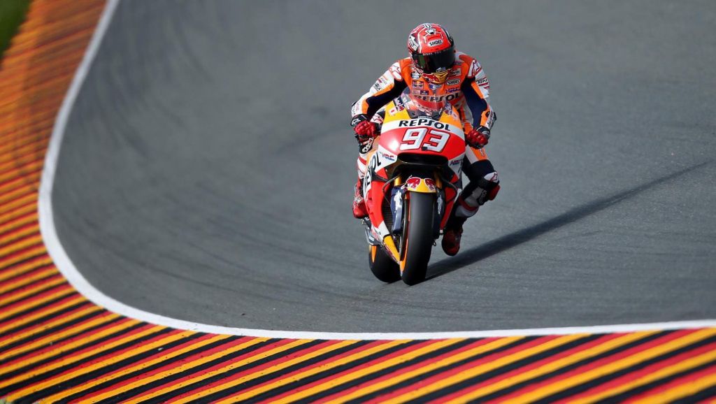 Márquez koning van de Sachsenring