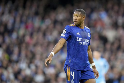 Real Madrid moet David Alaba waarschijnlijk missen tegen Manchester City