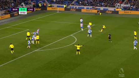 🎥 | BAM! Hakim Ziyech zet Chelsea met fraaie knal van afstand op voorsprong tegen Joël Veltman