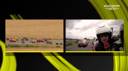 🎥 | Wiggins grapt nadat er weer eens een etappe stilligt: 'Dat waren mijn maten'