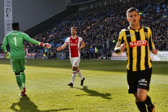 Ajax-aanvoerder Veltman praat niet meer over kampioenschap, maar wil snel een wedstrijd winnen
