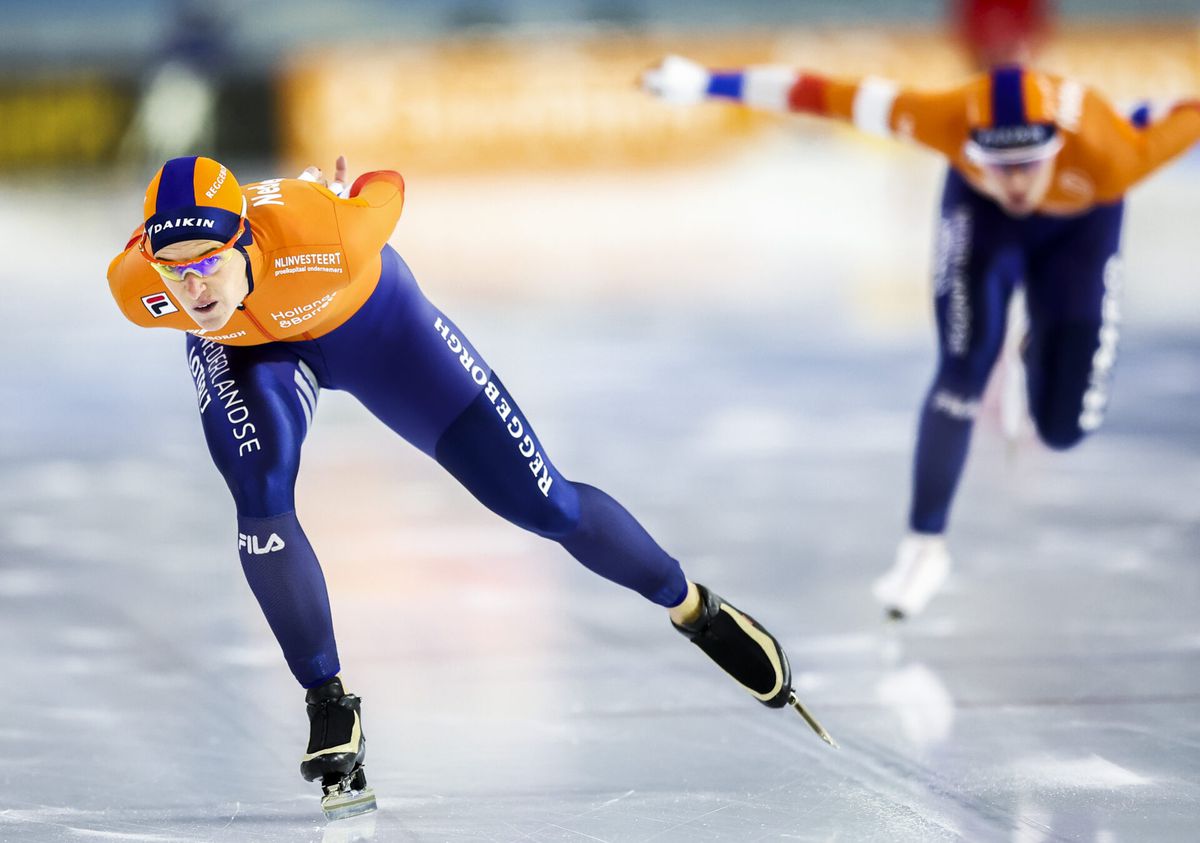 Ireen Wüst moet Europese titel op 1500 meter afstaan aan Antoinette de Jong