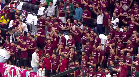 Qatari huurden Libanezen in om harde kern te vormen: 'Zijn trots dat het WK hier is'