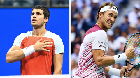Carlos Alcaraz en Casper Ruud strijden in US Open-finale om nummer 1-positie