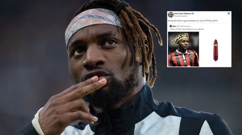 📸​🍆​ | Newcastle-speler Saint-Maximin prijst vibrator die op hem lijkt: 'Entertainment op en buiten het veld'
