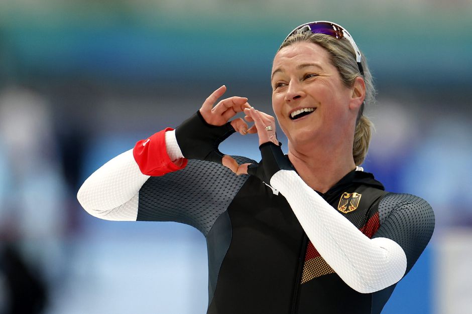 Schaatsoma Claudia Pechstein (49) denkt nog niet aan pensioen