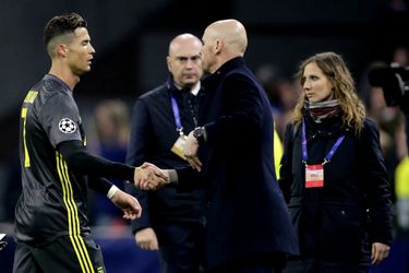 Cristiano Ronaldo reageert op komst Erik ten Hag: 'Geloof dat we met hem prijzen kunnen winnen'