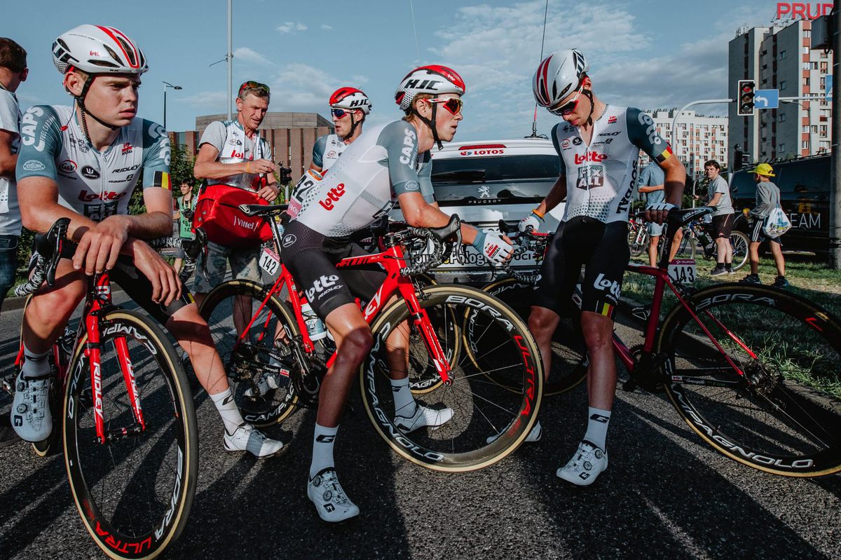 Teamgenoten van overleden Bjorg Lambrecht toch van start in Ronde van Polen