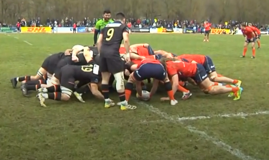 🎥 | Nederlandse rugbyers boeken knappe zege op Duitsers in Europe Championship