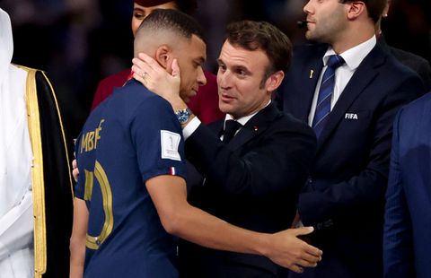 Franse president gaat zich bemoeien met toekomst Kylian Mbappé