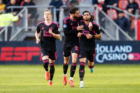 Utrecht en Feyenoord spelen gelijk na meeslepend voetbalgevecht