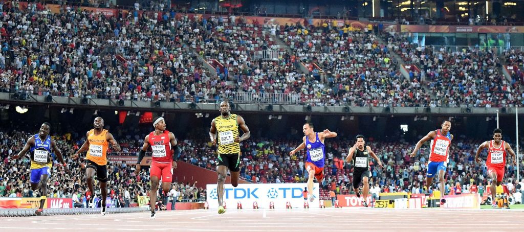 Martina in spoor van Bolt door op 100 meter