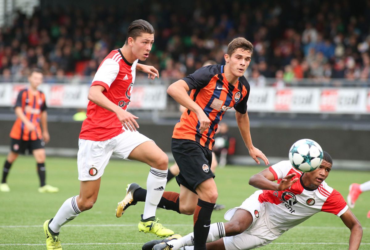 Feyenoord O19 geeft goede voorbeeld en wint met 4-0 van Shakhtar