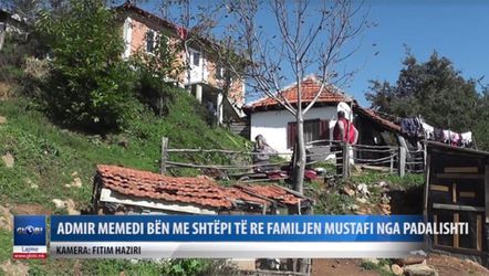 International Mehmedi laat huis bouwen voor arm gezien (video)