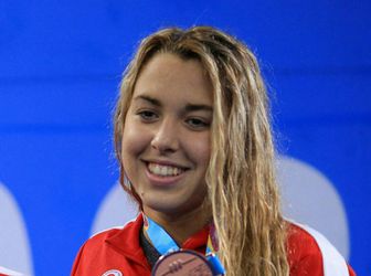 Zwemster Mary-Sophie Harvey: 'Ik ben bij WK zwemmen gedrogeerd na 3e plek op estafette'