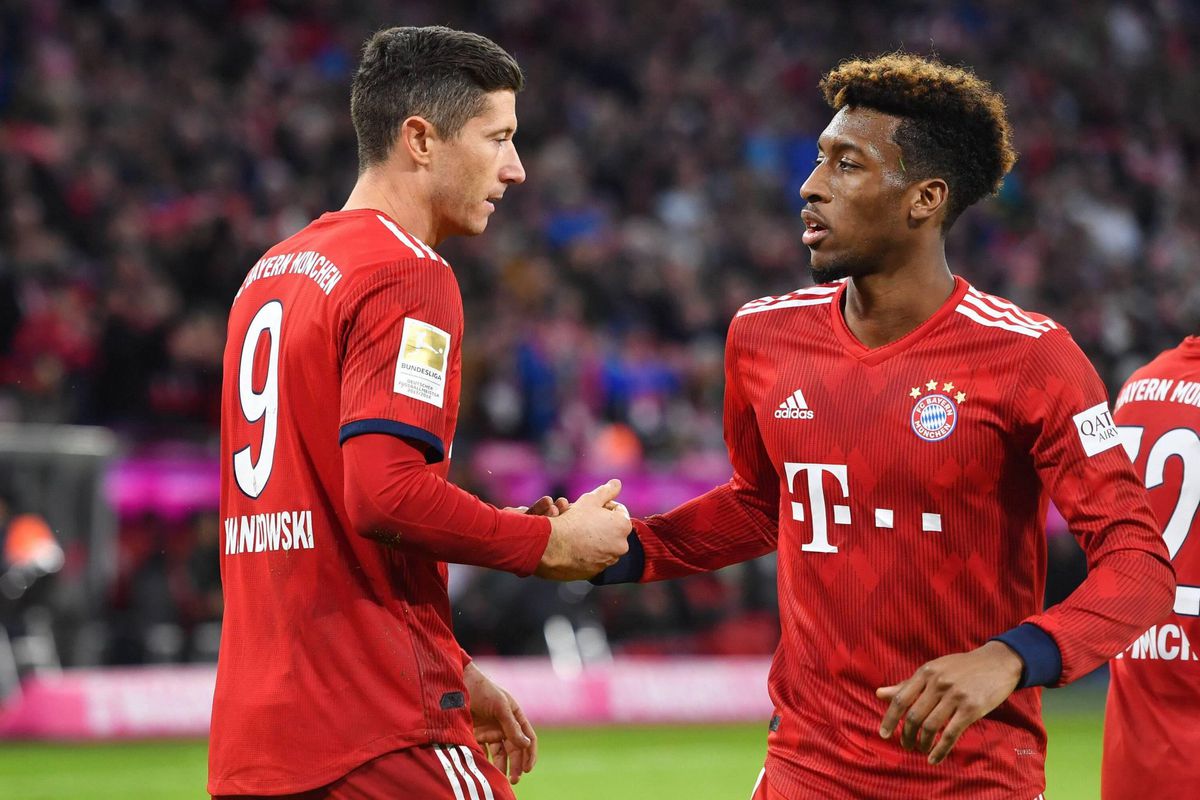 Fittie tussen Lewandowski en Coman weer bijgelegd