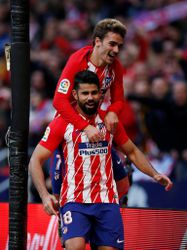 Gameiro en Diego Costa bezorgen Atlético 3 punten tegen Bilbao (video's)