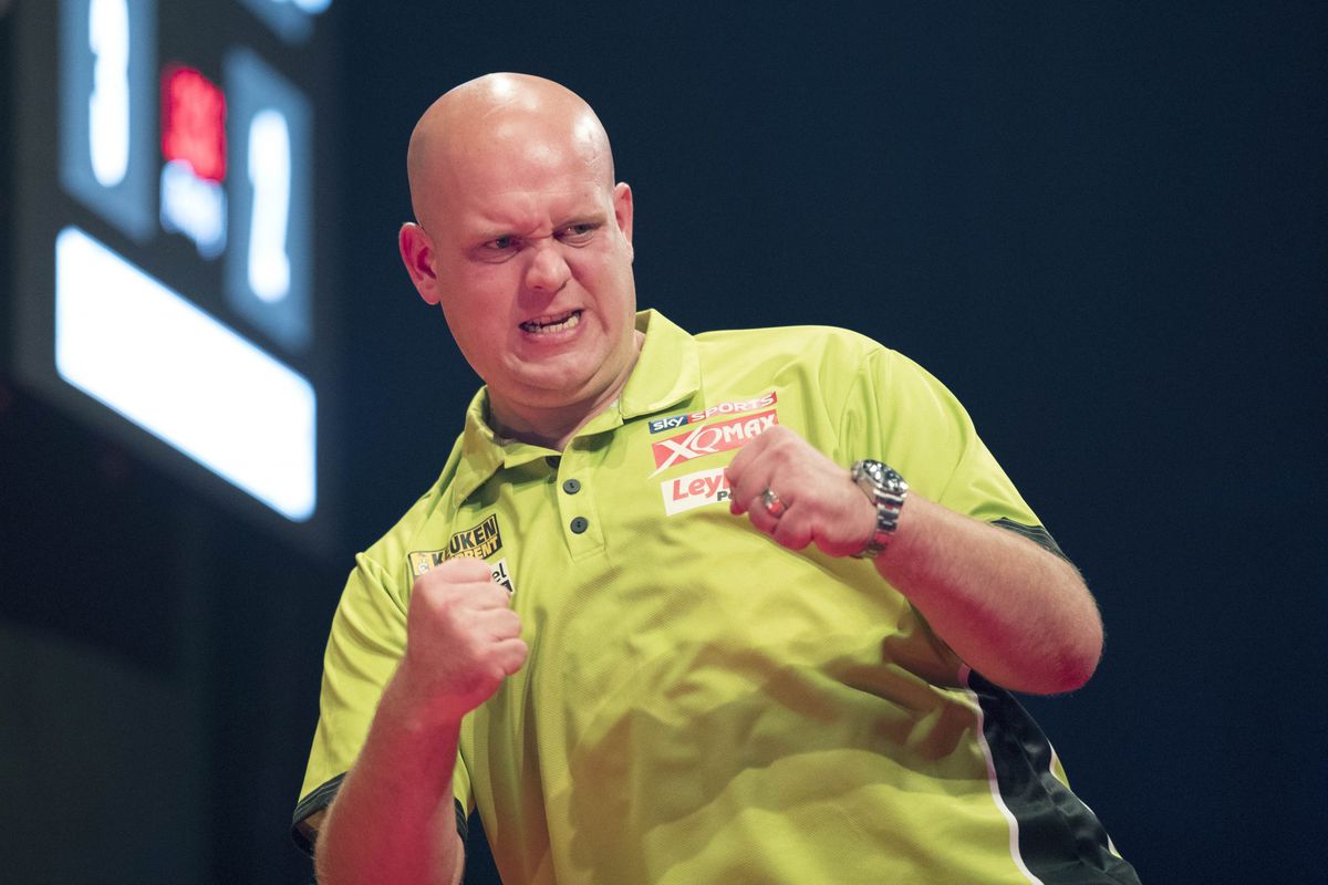 Van Gerwen naar finale EK na sensationele thriller tegen Kyle Anderson