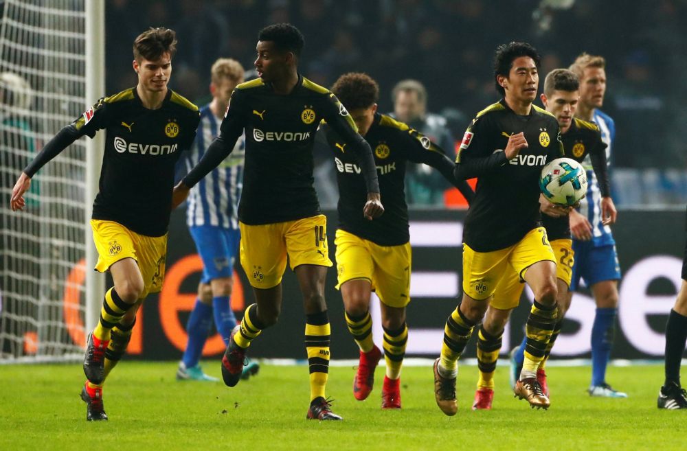 Borussia Dortmund weet op bezoek bij Hertha BSC niet te winnen