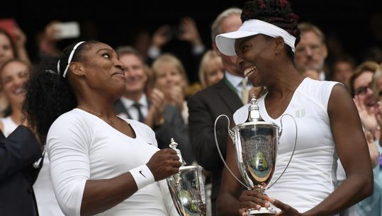 Zusjes Williams winnen dubbeltitel op Wimbledon