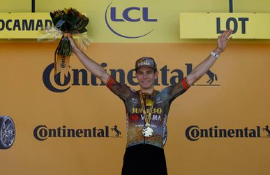 Wout van Aert na nieuw succes Jumbo-Visma in Tour de France: 'Een droomscenario'