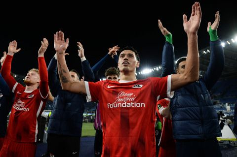 Reijnders blijft dromen na sterke wedstrijd tegen Lazio: 'Voorselectie Oranje? Haha, eikel'