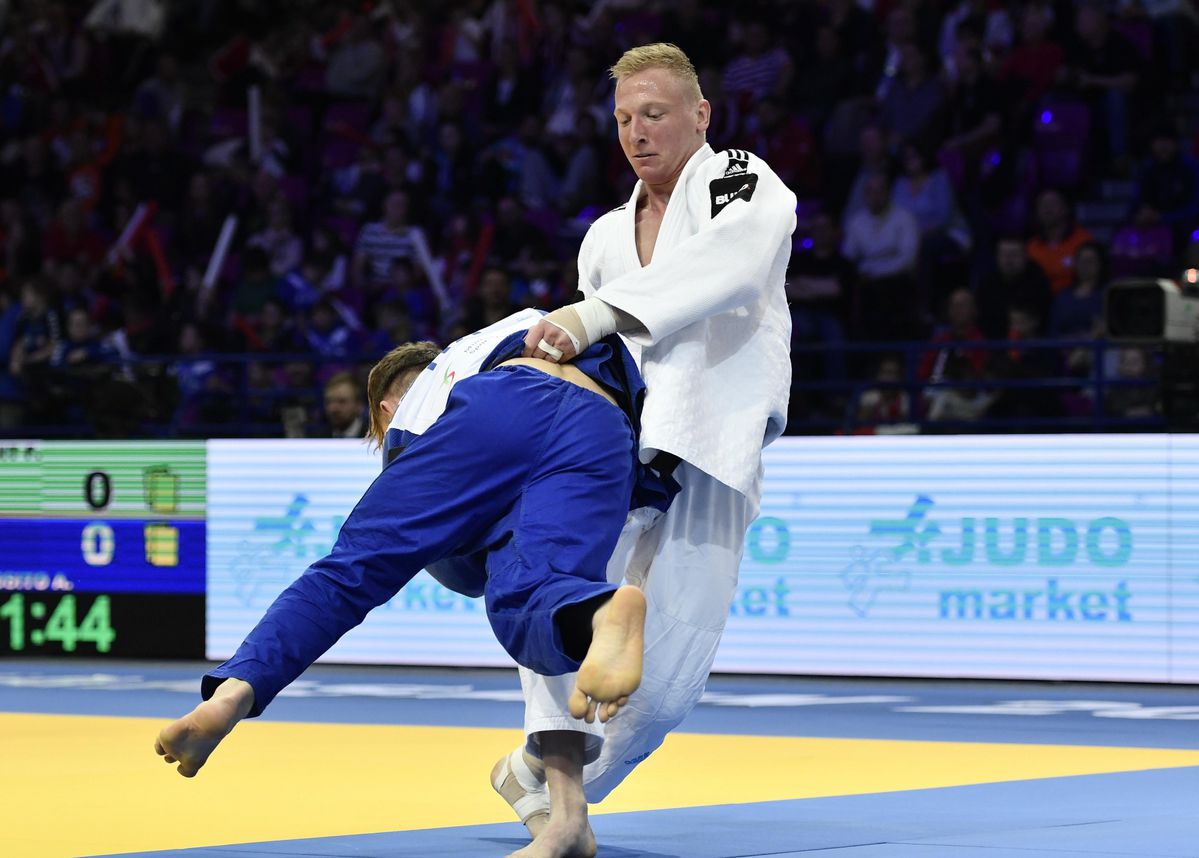 Judoka De Wit grijpt naast brons op EK