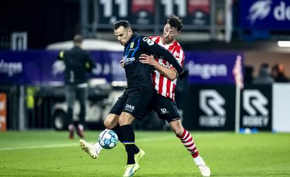Ajax blijft op plek 5: Sparta speelt gelijk tegen RKC