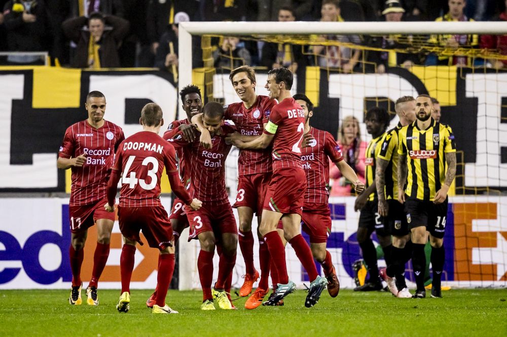 Europees avontuur Vitesse lijkt voorbij na thuisverlies tegen Zulte
