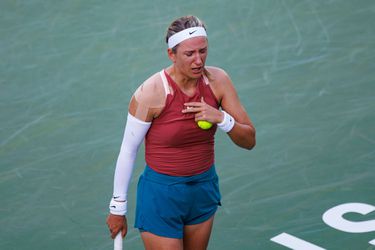 🎥 | Tennisster Victoria Azarenka barst tijdens wedstrijd in tranen uit