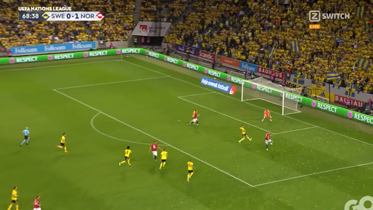 🎥​ | 2-0! Erling Haaland scoort zijn 18e goal in 19 interlands