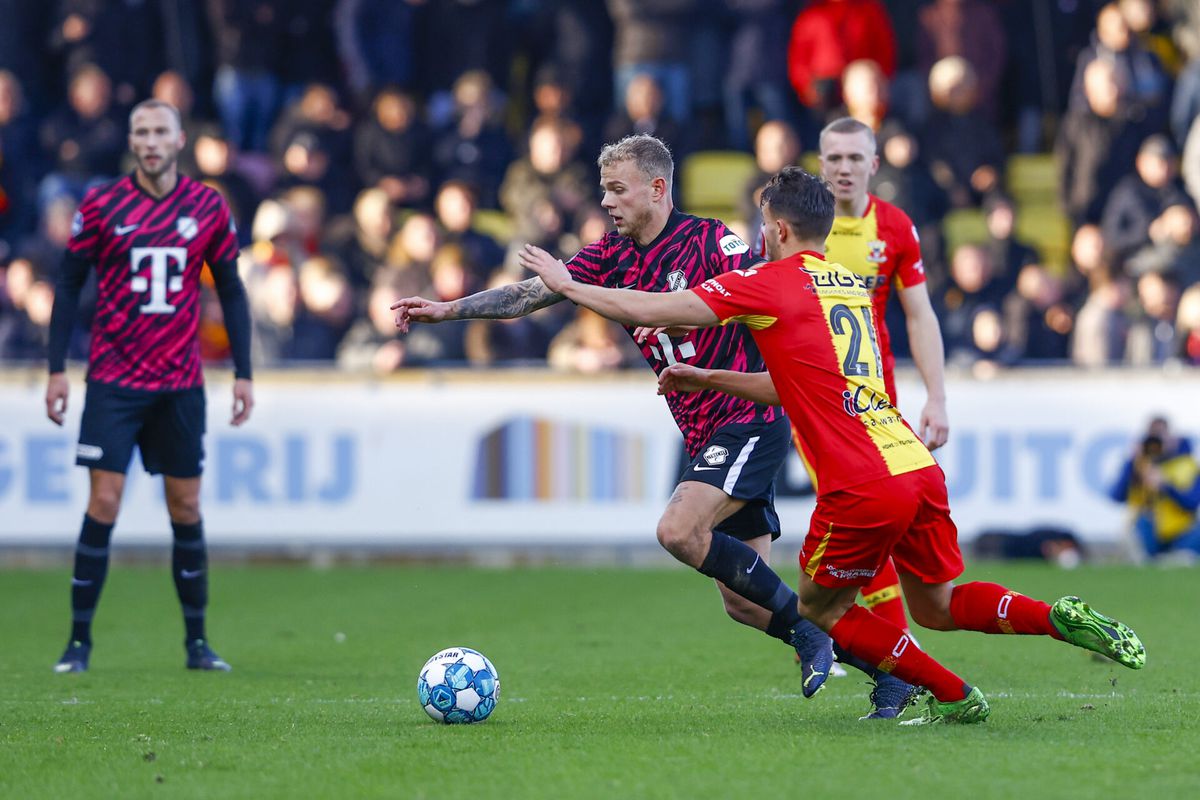 Een punt voor Go Ahead en FC Utrecht na heerlijk voetbalgevecht in de Adelaarshorst