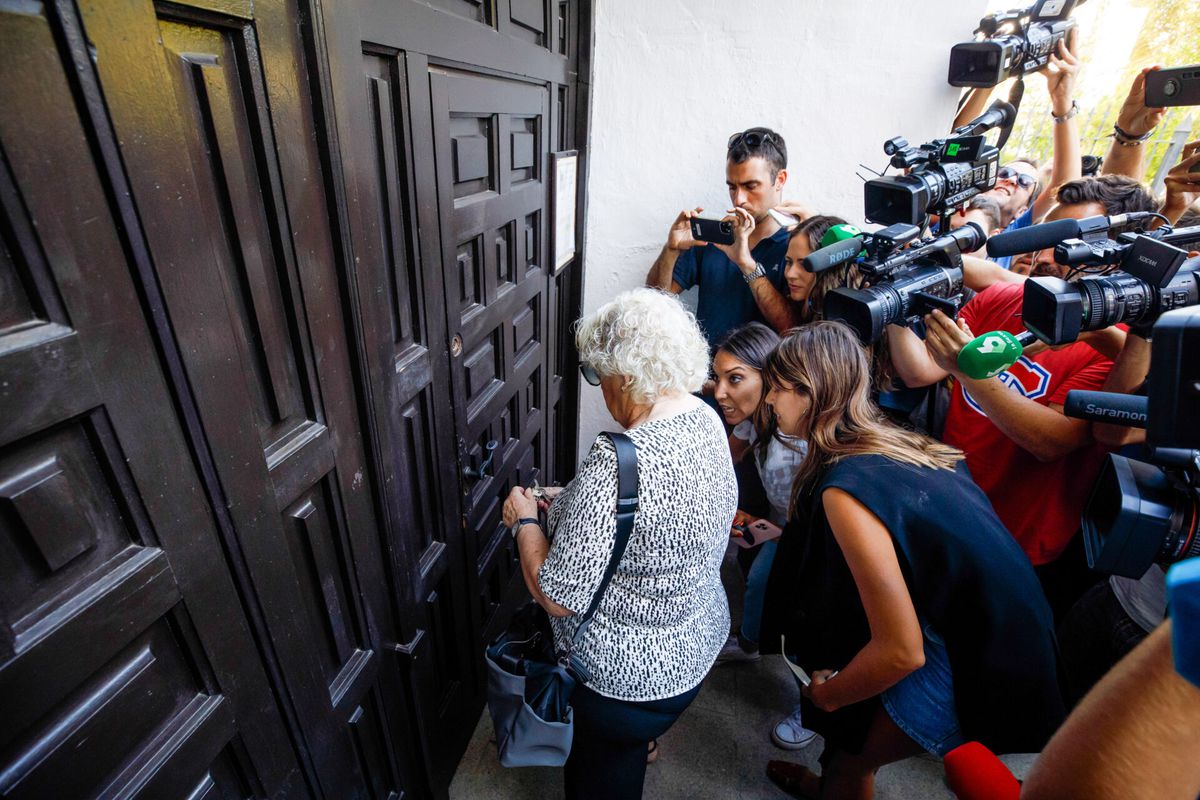 Hongerstakende moeder Spaanse voorzitter ontslagen uit ziekenhuis