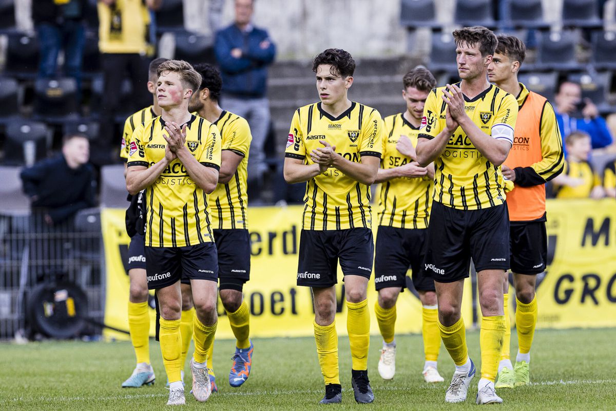 VVV blijft in de play-offrace en Willem II blijft in de Eerste Divisie