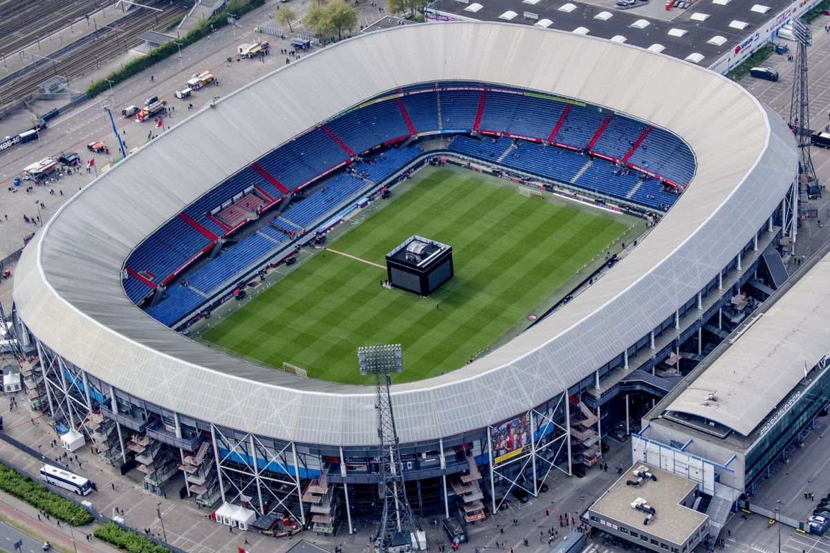 Finale Conference League mogelijk op grote schermen te zien in De Kuip