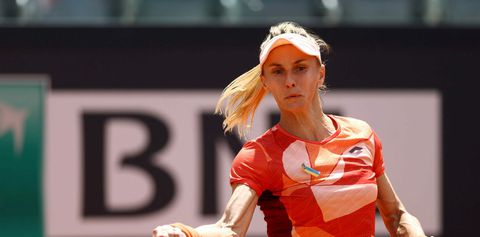 Tennisster Lesia Tsurenko: 'Kijk ik niet zo blij? Mijn stad is 16 keer gebombardeerd...'