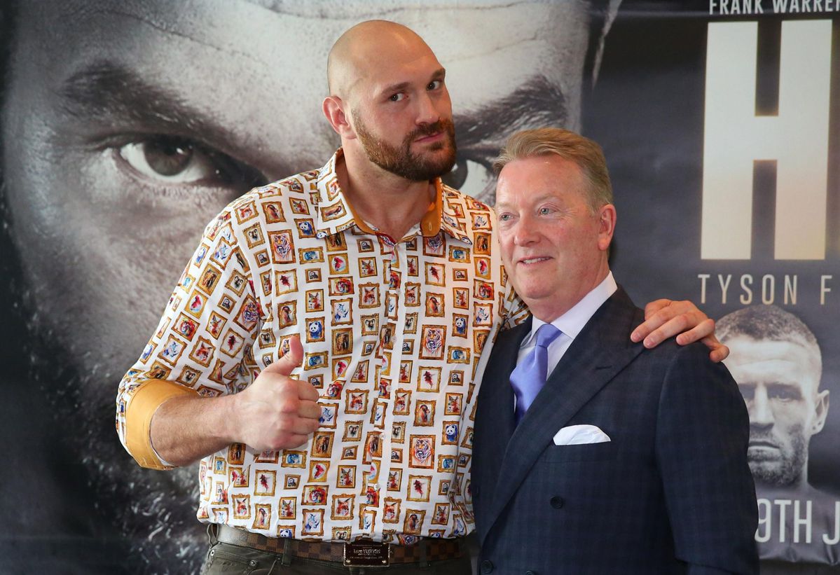 Tyson Fury valt 55 kilo af en is nu klaar voor gevecht