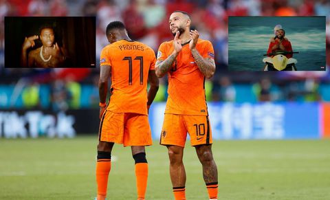 🎥 | Opvallend: Quincy Promes en Memphis Depay maken nummer met SFB