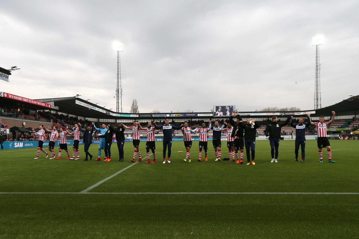 Spannend! Welke club gaat degraderen: Roda, Twente of toch Sparta?