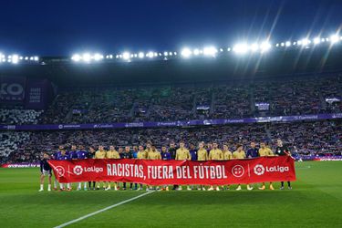 📸 | Spelers in LaLiga maken voor wedstrijd statement tegen racisme