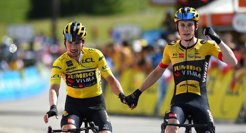 Jumbo-Visma met goed gevoel naar de Tour de France: 'Het gaat allemaal de goede kant op'