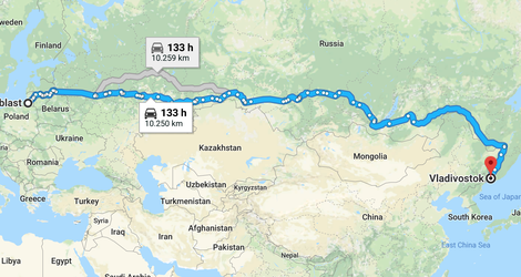 Russische ploeg reist meer dan 10.000 kilometer af voor jaarlijks gelijkspelletje