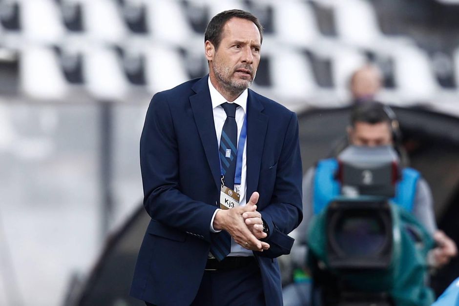 John van 't Schip heeft zijn laatste wedstrijd voor Griekenland gecoacht