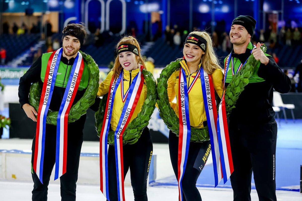 Definitief: dit zijn alle Nederlandse schaatsers die naar EK sprint en EK allround gaan