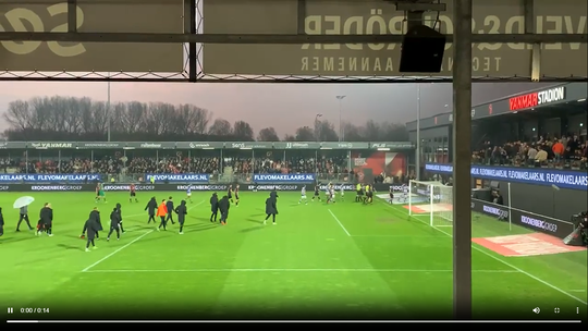 🎥 | PEC moet door het onweer nog iets langer wachten op de Eredivisie