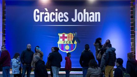 Barcelona richt speciale condoleanceruimte in voor Cruijff