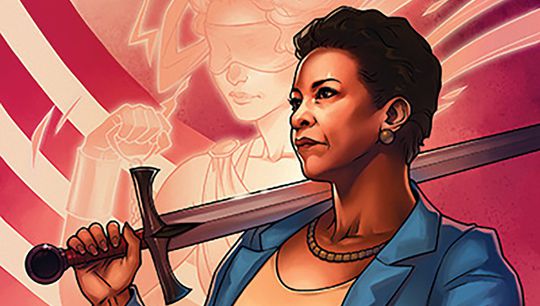 Minister Loretta Lynch nieuwste superheld Marvel: FIFA Slayer