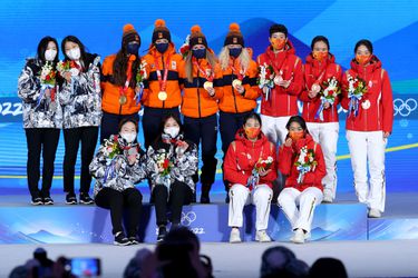 Dit zijn alle medaillewinnaars bij het shorttrack op de Olympische Spelen