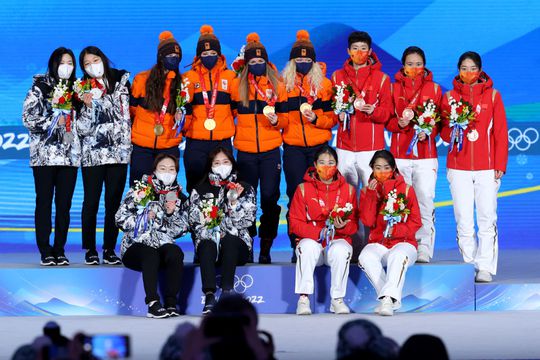 Dit zijn alle medaillewinnaars bij het shorttrack op de Olympische Spelen