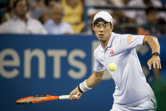 Nishikori ontsnapt in Washington tegen nummer 225 van de wereld